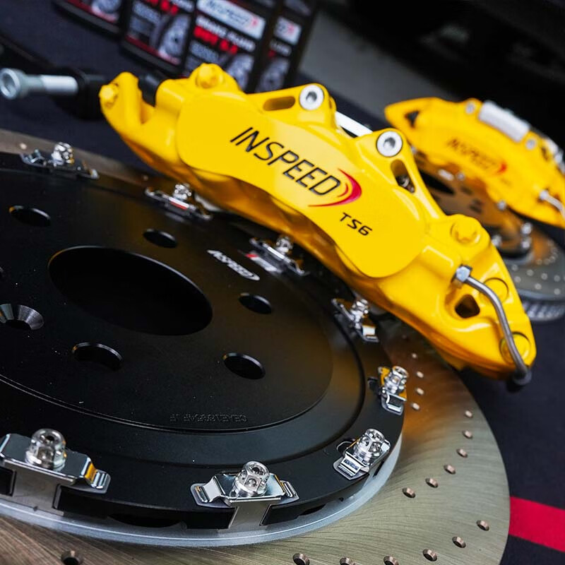 INSPEED hard speed brake caliper modified TS6 set 18-inch 355 disc suitable for BMW 3 Series Volkswagen GTI Audi