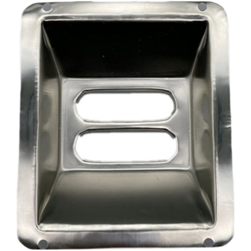 Customized outdoor trash can accessories square round stainless steel ashtray classification identification property trash can liner square stainless steel ashtray plastic handle (2 slots