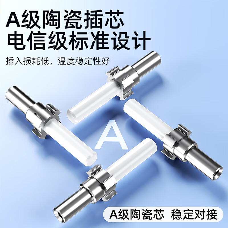 Sai Fiber Telecommunication Grade Fiber Adapter SC-LC Male and Female Fiber Coupler Round to Square Head Optical Power Red Light Pen Butt Connector