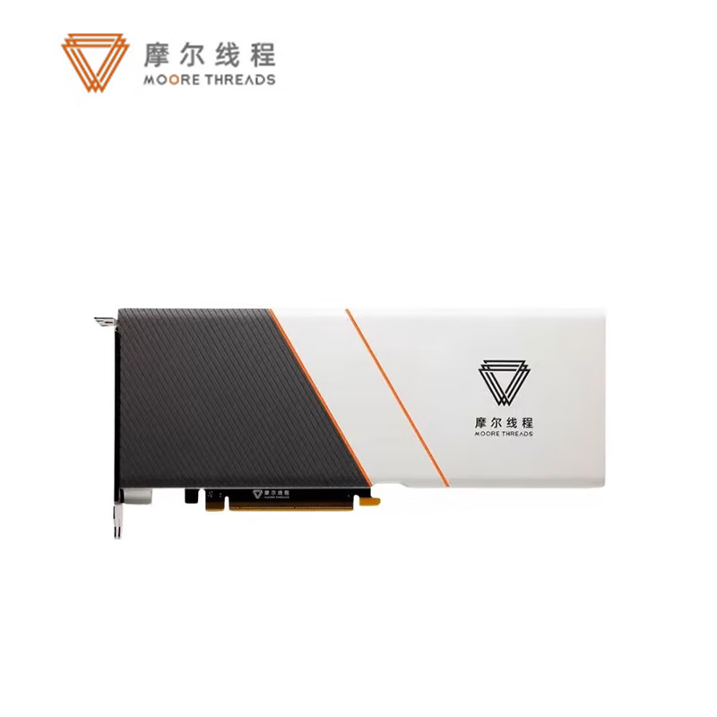 MOORE THREADS MTT S3000 32GB data center-level GPU graphics card cloud rendering optimization 80% CPU load reduction AI training inference 4096MUSA core industrial packaging