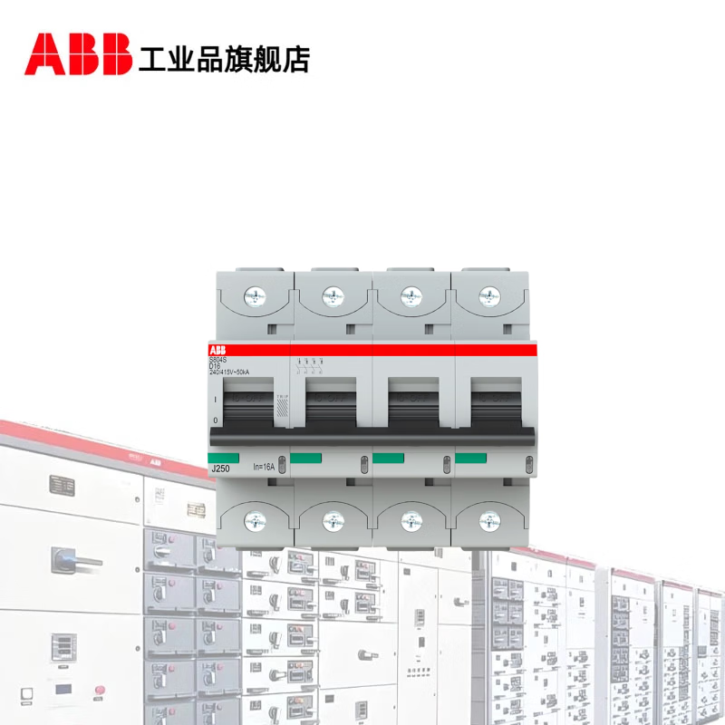 ABB miniature circuit breaker S800 series/2CCS884001R0517 S804C-C16 4P