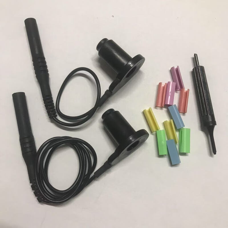 Kezitutek high-voltage probe accessories P5100/P5100A/P5102 oscilloscope probe accessories test hook ground wire clip black standard ground wire