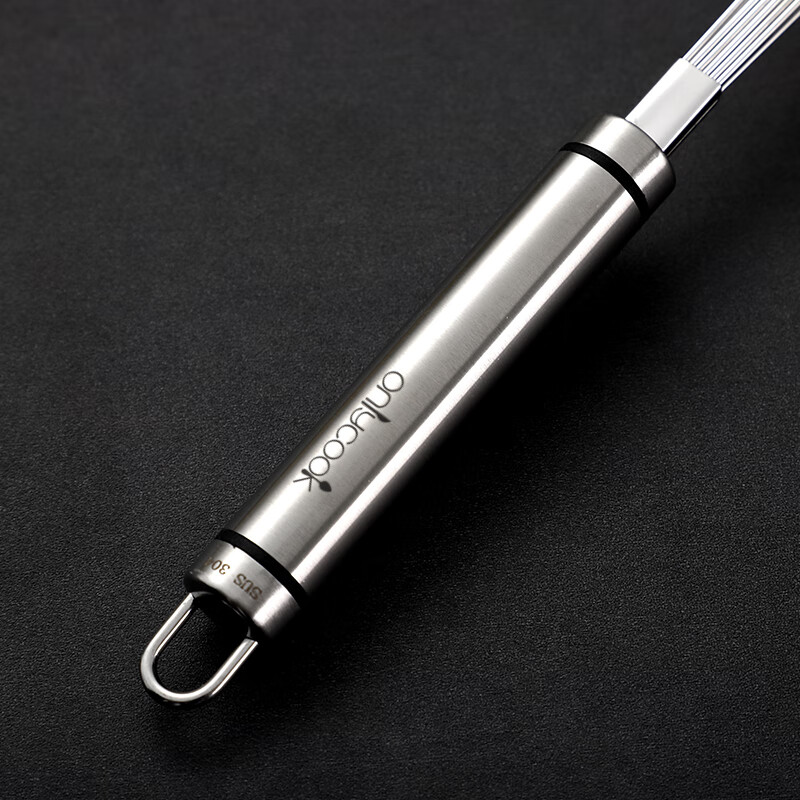 Luluo 304 stainless steel egg beater household egg stirrer egg beater stirrer baking tool single/304 stainless steel