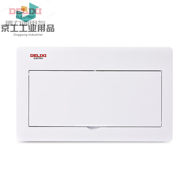 Delixi () complete set of distribution box concealed household 18-bit 18-way strong power box luxury air leakage package 18 luxury distribution box 24-way complete set