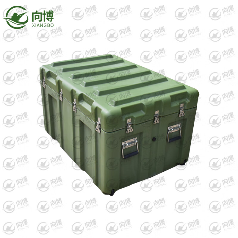 Xiangbo rotational molding box 1000*700*600mm wheeled XTC storage and transportation box equipment box combat readiness equipment box 25 new type