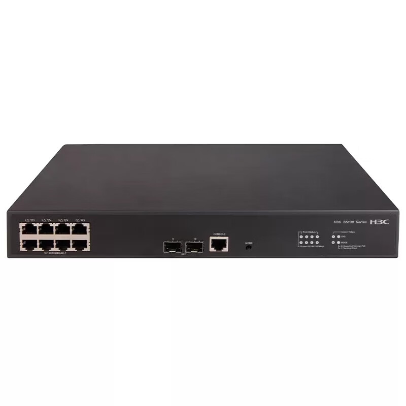 New H3C LS-5130S-10P-HPWR-EI-H1 8 Gigabit electrical ports and 2 Gigabit optical ports POE power supply management switch