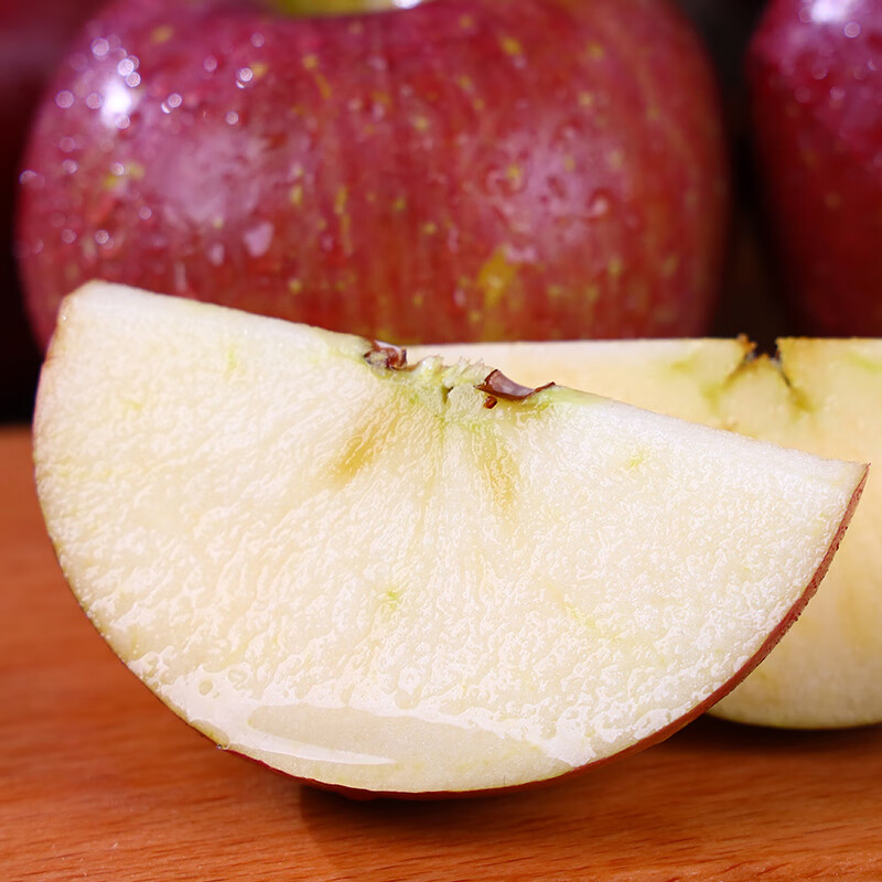 Jingxiansheng Shanxi Plateau Red Fuji Apples, net weight 4.5kg, single fruit 80-85mm, straight from the source