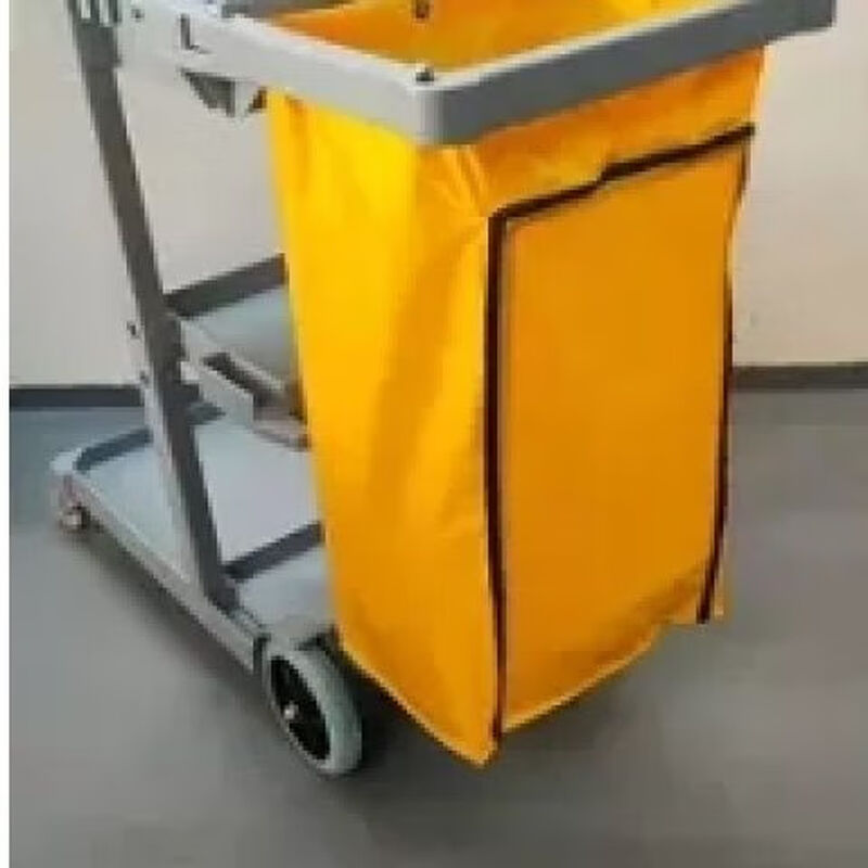 Linen cart Baiyun Chaobao multi-purpose cleaning cart bag canvas bag hotel utility cart cleaning bag multi-purpose bag 70 yellow