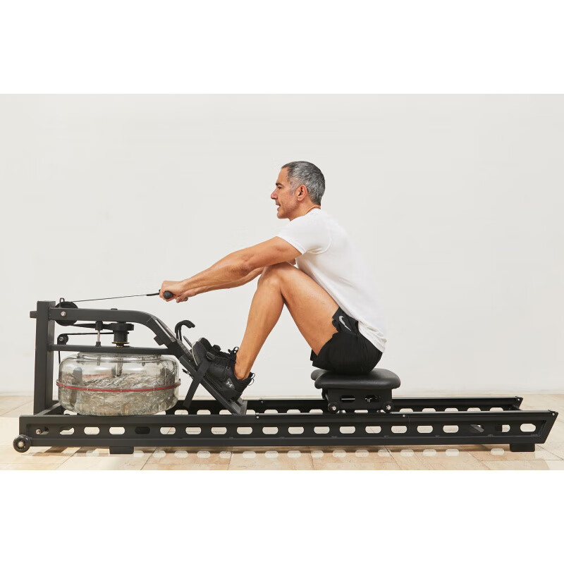 Wakagym export version water resistance rowing machine folding rowing boat home house of cards rowing Chile VOLTA full stainless steel commercial three-blade adjustable paddle