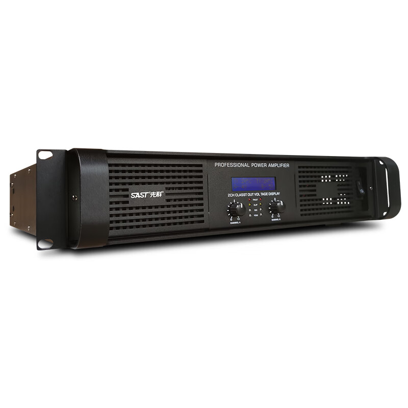 SAST/Xianke TP power amplifier pure rear stage high-power stage speaker tuning effector power amplifier rated 1300W*2 pure rear stage power amplifier