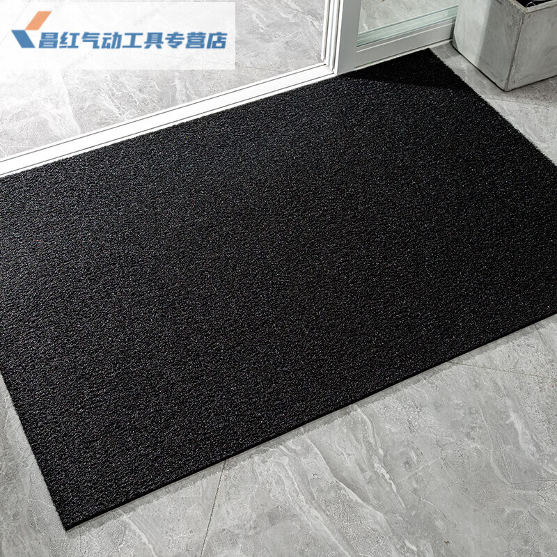 3M floor mat Langmei 6050 silk circle door carpet foot mat custom-made commercial door mat can be pressed with words and custom LOGO gray 80*80CM