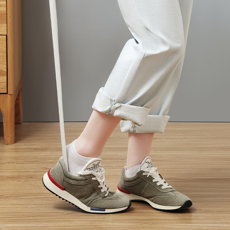 Imakara shoe-wearing artifact long-handled magnetic shoehorn shoehorn plastic shoehorn wear shoehorn long home shoe lift high-end