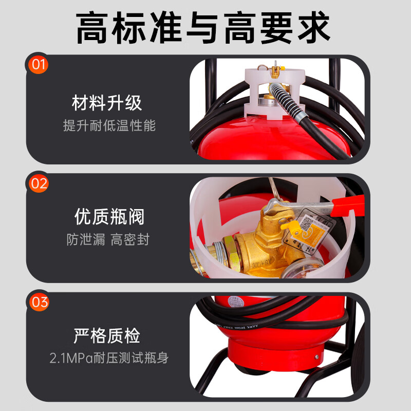Shenlong 25-year new national standard low temperature -20 water-based fire extinguisher 35L commercial fire extinguisher MSTW/ABEF35 35L water-based -20 60