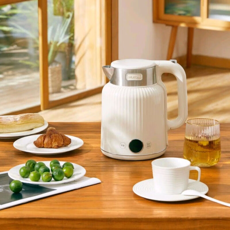 Huiren constant temperature electric kettle 1500W power 6-level temperature adjustment insulation kettle Sam purchasing 15ml 1ml ml white