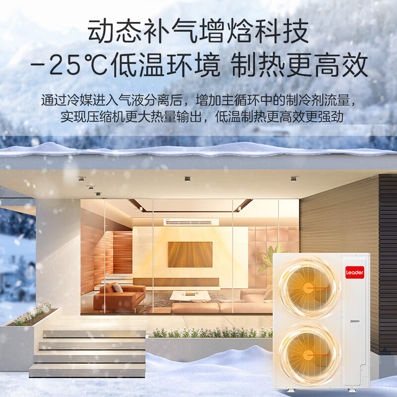 Produced by Haier Smart Home, Haier inverter central air conditioner multi-split 5 hp first-class energy efficiency one-to-four embedded household central air conditioner Yuanqi large 6 hp / first-class energy efficiency one-to-four (dual fans)