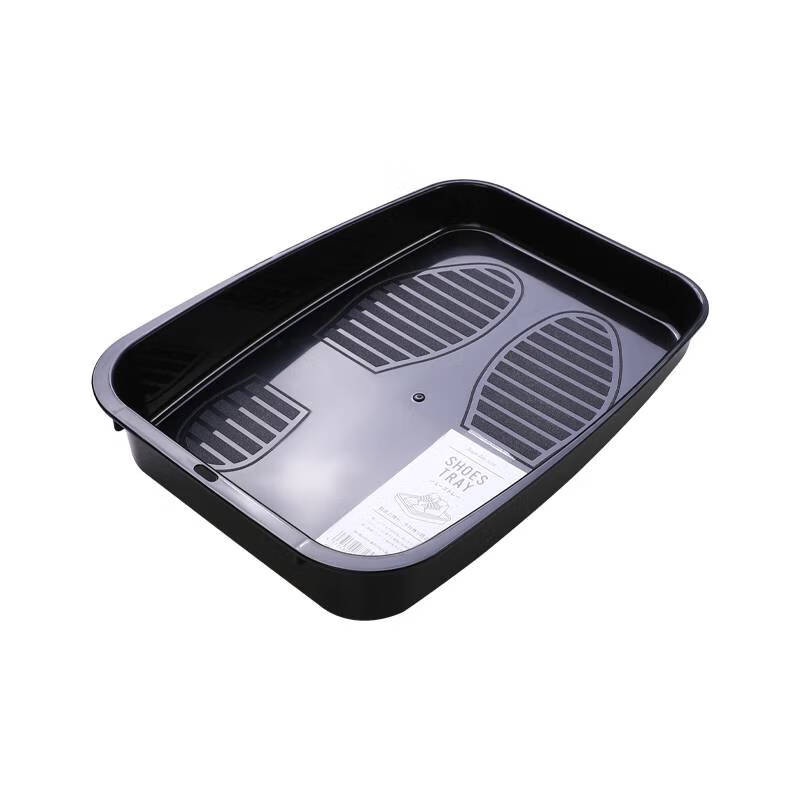 Fantasy shoe box for car excavator plastic shoe storage tray shoe rack organizer box black one pack