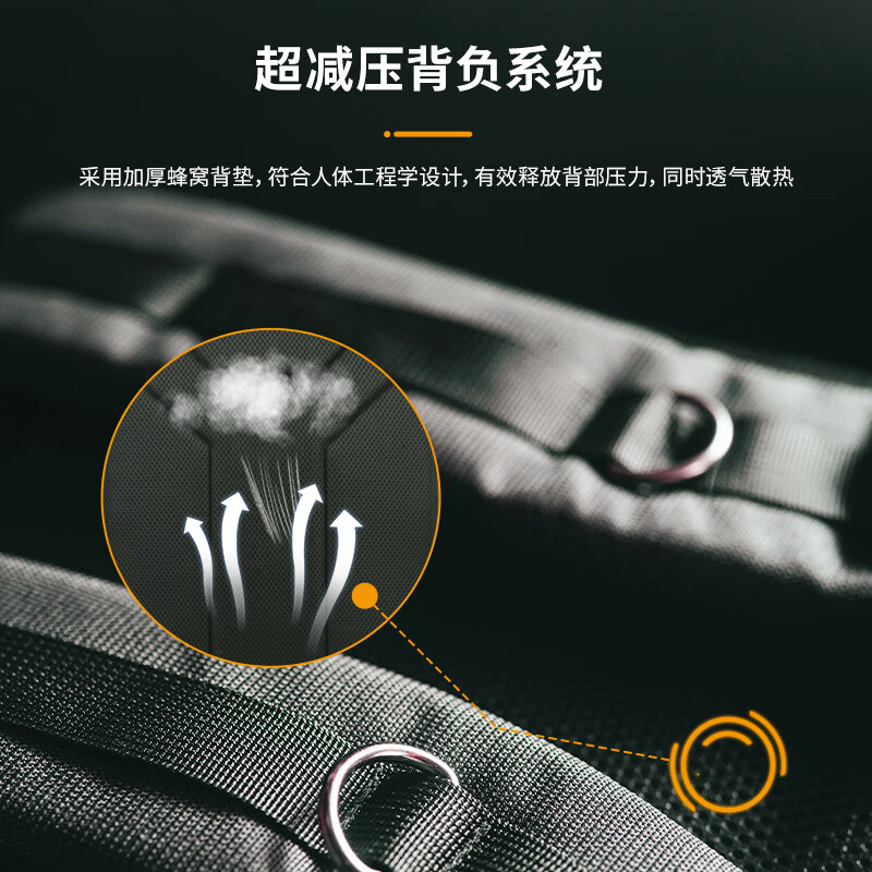 TARION Exquisite Photography Bag Shoulder SLR Backpack Canon Nikon Camera Bag Inner Bag with Side Opening XH Gray