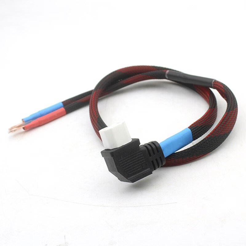 Pinzi plug power cord 10 square meters electric vehicle inverter battery cable high power Pinzi plug Pinzi elbow cable 10 square meters 50 cm