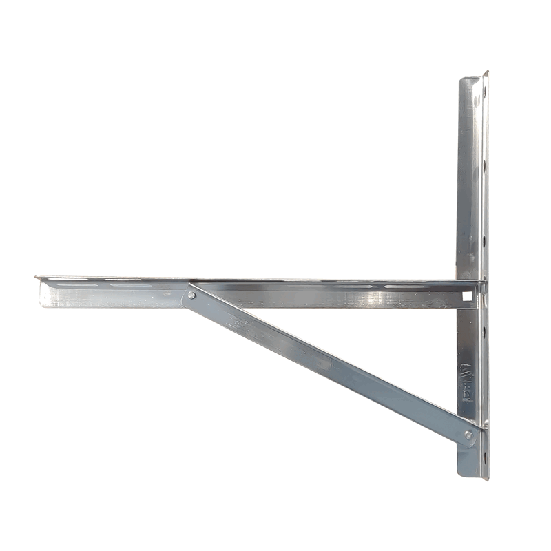 304 thick stainless steel air conditioner outdoor unit bracket air conditioner outdoor unit tripod 1.5 hp / 2 hp / 3 hp Gree Midea large 1.5 hp stainless steel extended version thick 1.8MM complete set of screws