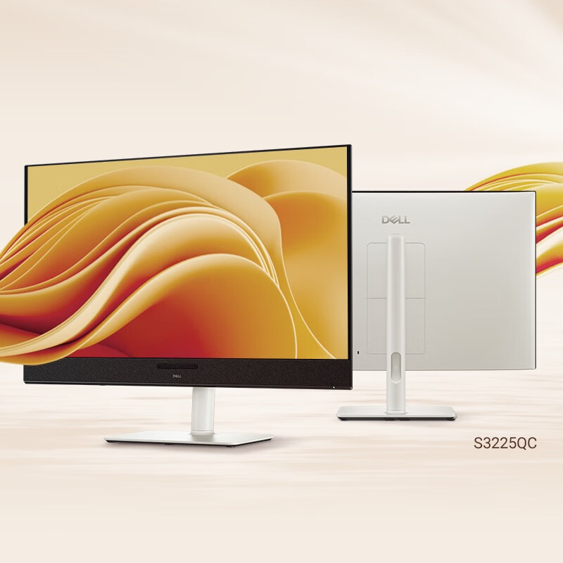 80% new Dell (DELL) 31.6-inch 4K QD-OLED e-sports gaming audio and video large-screen display 120Hz 0.03ms HDR400 hardware anti-blue light 5*5W speaker S3225QC