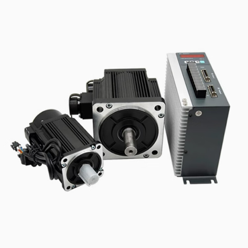 Yue Changsheng Times Chaoqun 60/80/110/130 flange servo motor set driver 400W750W1500 130 flange 3KW1500 turn 20NM horizontal use 24V