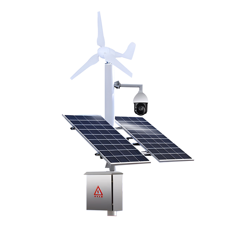 Wen Yijia Solar Monitoring Power Supply System 4G Lithium Battery Solar Panel Outdoor Engineering Photovoltaic Power Generation System 12 Plan Customization (Contact Customer Service)