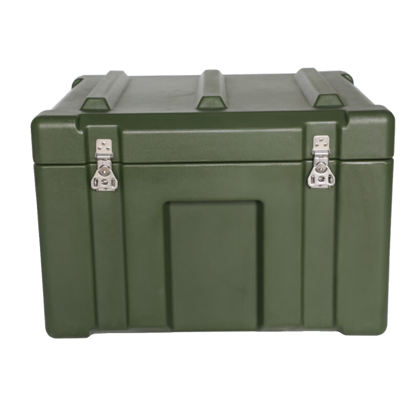 Rotational molding box emergency supply box outdoor waterproof airdrop box transport box equipment box storage box tool box green (600*500*400) MM