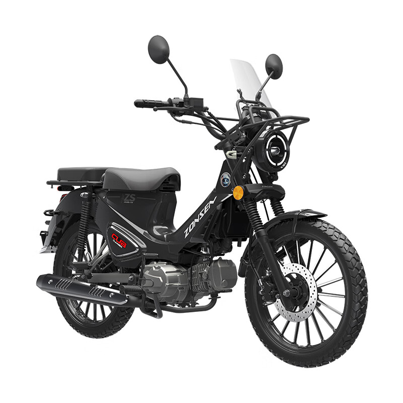 Zongshen YEMI wild rice type dynamic version hunting retro curved beam motorcycle quiet black