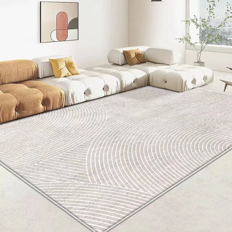 Brangdy minimalist light luxury thickened carpet living room sofa coffee table Internet celebrity simple floor mat bedroom bedside stain-resistant beautiful light luxury-3 120*160cm