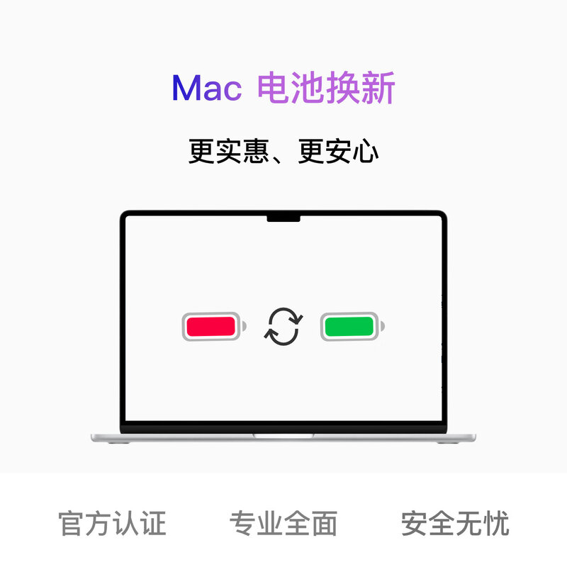 Apple MacBook Pro (14-inch, 2023) original genuine battery mailed for repair