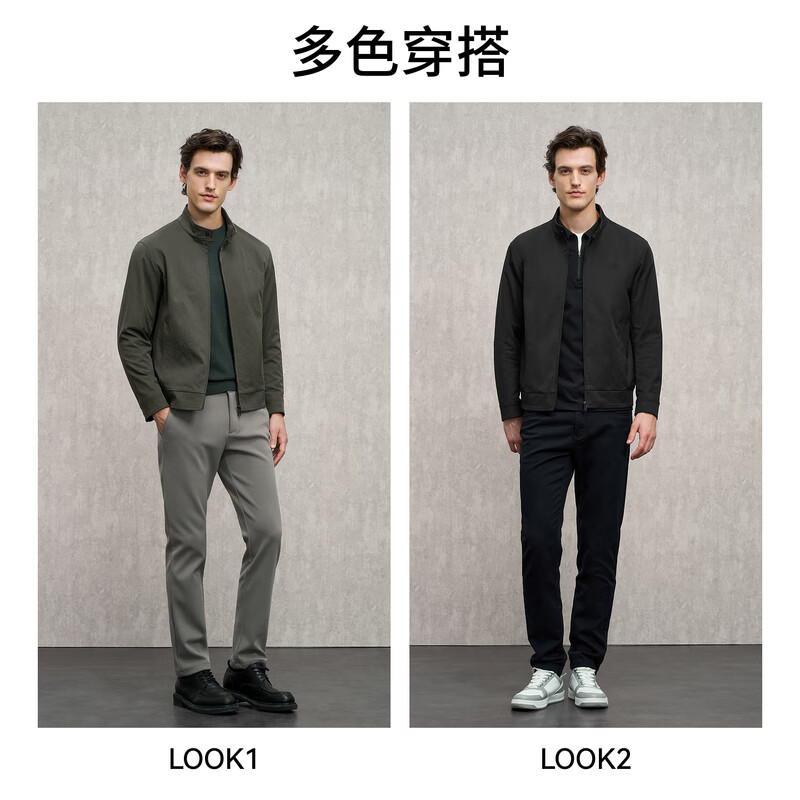 EMZ Ordos men's jacket is three-dimensional, crisp, smooth, stylish, durable and easy to care for business, leisure and commuting