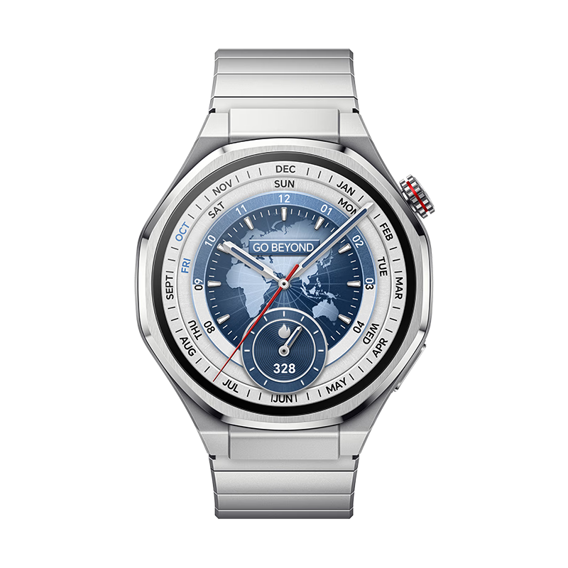 Honor Watch 5 Ultra 46mm Titanium Color National Subsidy Sapphire Titanium Alloy Heart Health Protection Wrist AI eSIM Smart Watch for Men