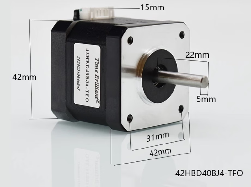 Yue Changsheng CAN bus line stepper motor driver controller RS485 interface 42/57 type micro drive control 42-40 motor 0.45NM