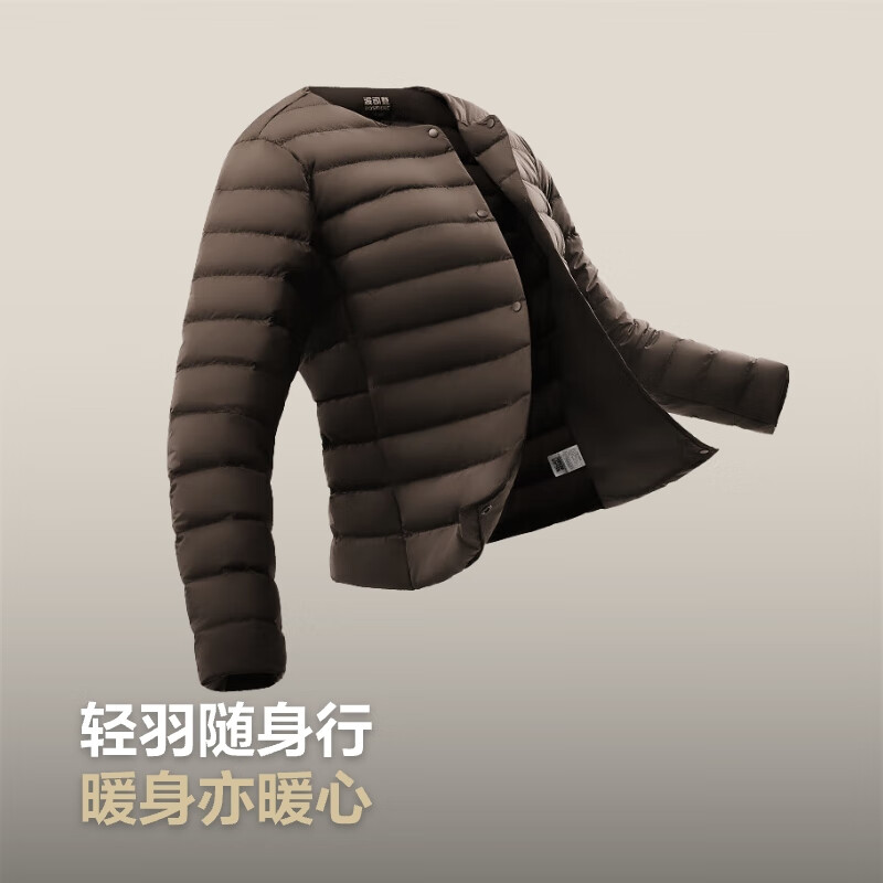 Bosideng 25th Autumn Down Jacket 90 Down Women's Slim Short Casual Lightweight Round Neck New Year's Red Jacket