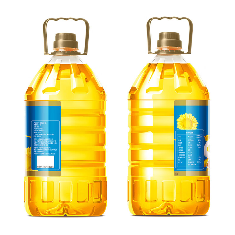 Fulinmen Jinqueyao edible oil 0 trans fatty acid first-grade sunflower oil 6.18L produced by COFCO