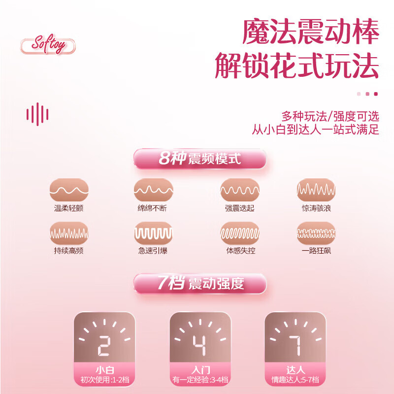 Jasper Vibrator, a special sex toy for women, advanced vibrating massage av stick, adult sexual intercourse and masturbation, instant tidal sex toy, the same model on the set, multi-frequency vibration | strong vibration squirting | skin-friendly silicone