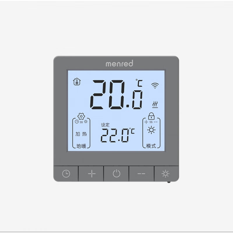 New Manred water floor heating thermostat temperature control panel LCD screen controller RT1.13 3A LCD heating thermostat