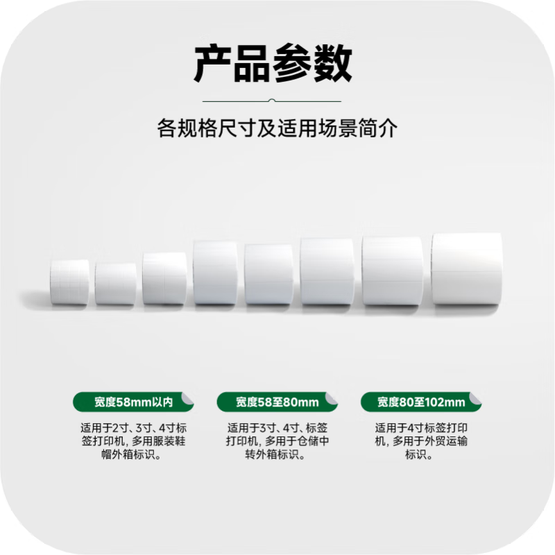 New Green Sky Chapter Enterprise Edition Series Copperplate Label Paper Drug Label Batch Number Precision Scene Special 20 10mm 20000 pieces/roll four rows P44607