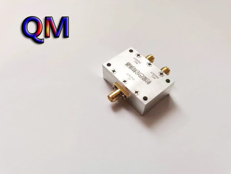 30K-125MHz low frequency balun 1 1 balun conversion single-ended differential conversion 180 phase power divider silver