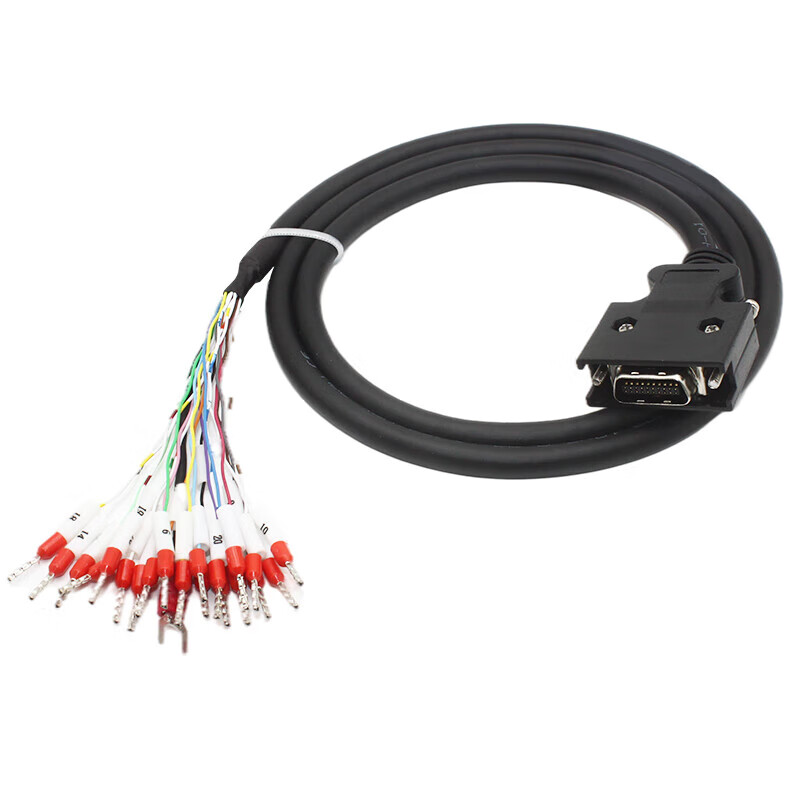 Maixinyi 6SL3260-4MA00-1VB0 V90 servo X8 connector 20-pin I/O cable control signal line crimp terminal 1m