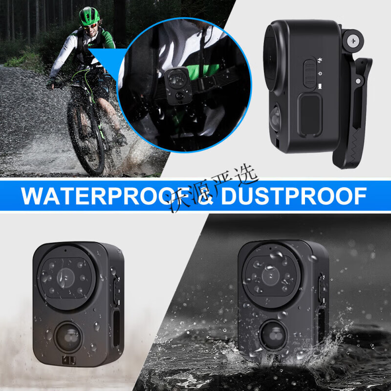 Waterproof camera back clip card pocket camera outdoor sports photography HD 9H field recorder PD01 waterproof camera
