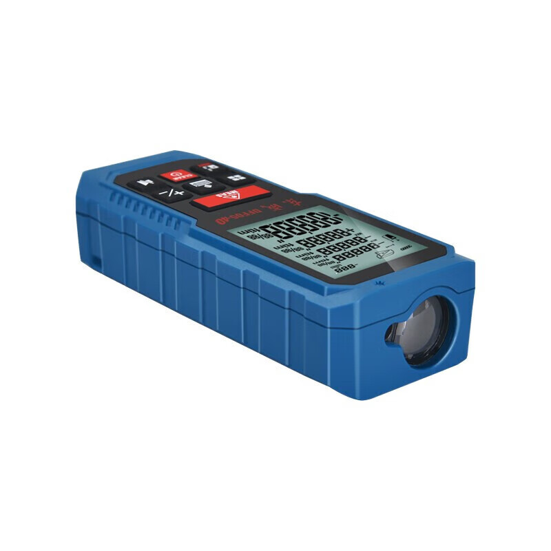 Dongcheng laser distance meter measuring instrument handheld square electronic ruler distance meter room ruler tape measure 40 meters 60 meters 80 meters DFF05-40 rechargeable voice model