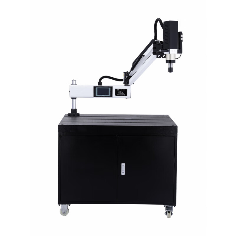 Electric Universal Tapping Machine Fully Automatic Servo Desktop Small Handheld Rocker Arm CNC Tapping Machine Standard Model M3-M10 Touch Screen Vertical Contains 13%