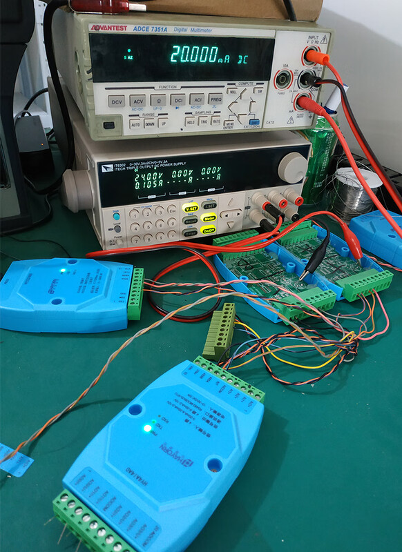 Yue Changsheng analog signal remote transmission 0-20mA0-10V0-5V long-distance transmission can be equipped with optical terminal RS485 repeater