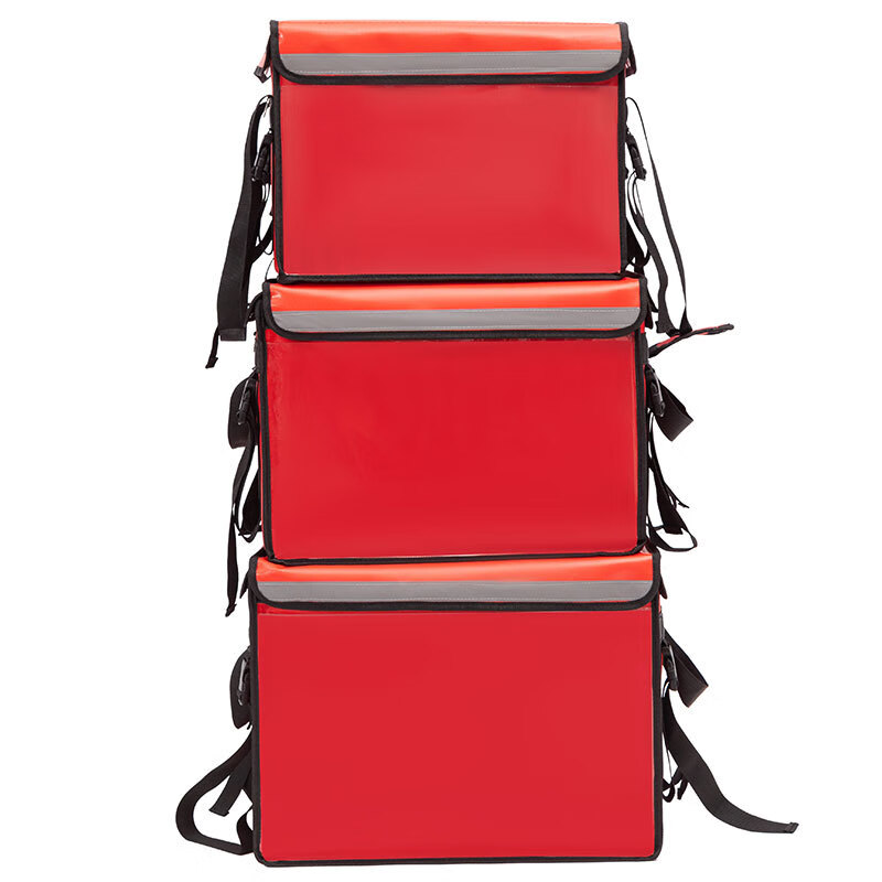 Rider-specific equipment take-out box 32 liters 40 liters 48 liters 62 liters thickened take-out box insulated box fast food package 40 liters red + bracket