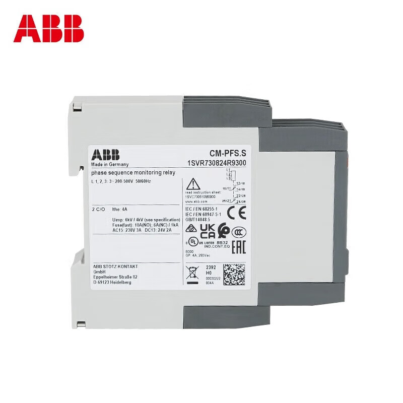 ABB phase sequence protector CM-PFS.S three-phase monitor series CM-PEFCM-MPS.41S CM-PVS.41S