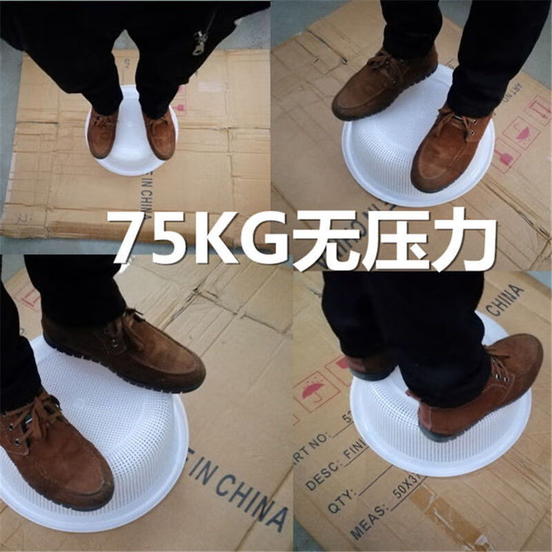 Qinkat thick encrypted round plastic basket drain basket round dense hole sieve vegetable basket fruit basket storage basket large storage basket encrypted 5223 diameter 35cm * height 12cm