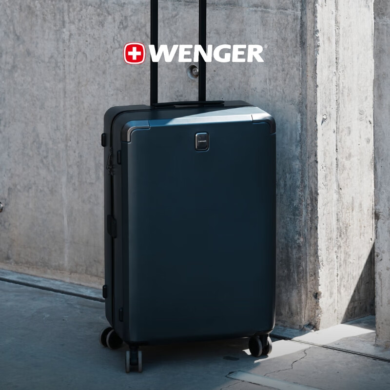 Weige suitcase 20-inch trolley case boarding case universal wheel business suitcase high-end gray