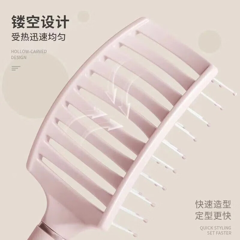 Fully automatic curling iron Xiaomi flat egg roll iron dormitory mini curling iron large volume does not hurt the hair curling iron curling iron Chinese Valentine's Day gift for women Spare ribs air comb color random (two pairs)