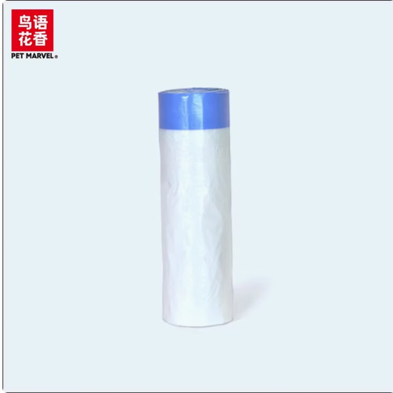 Birds and flowers scented cat litter box garbage bag smart cat toilet special disposable cat litter bag collection bag genuine original bird's song and flowers scented garbage bag 3 rolls (60 pieces)